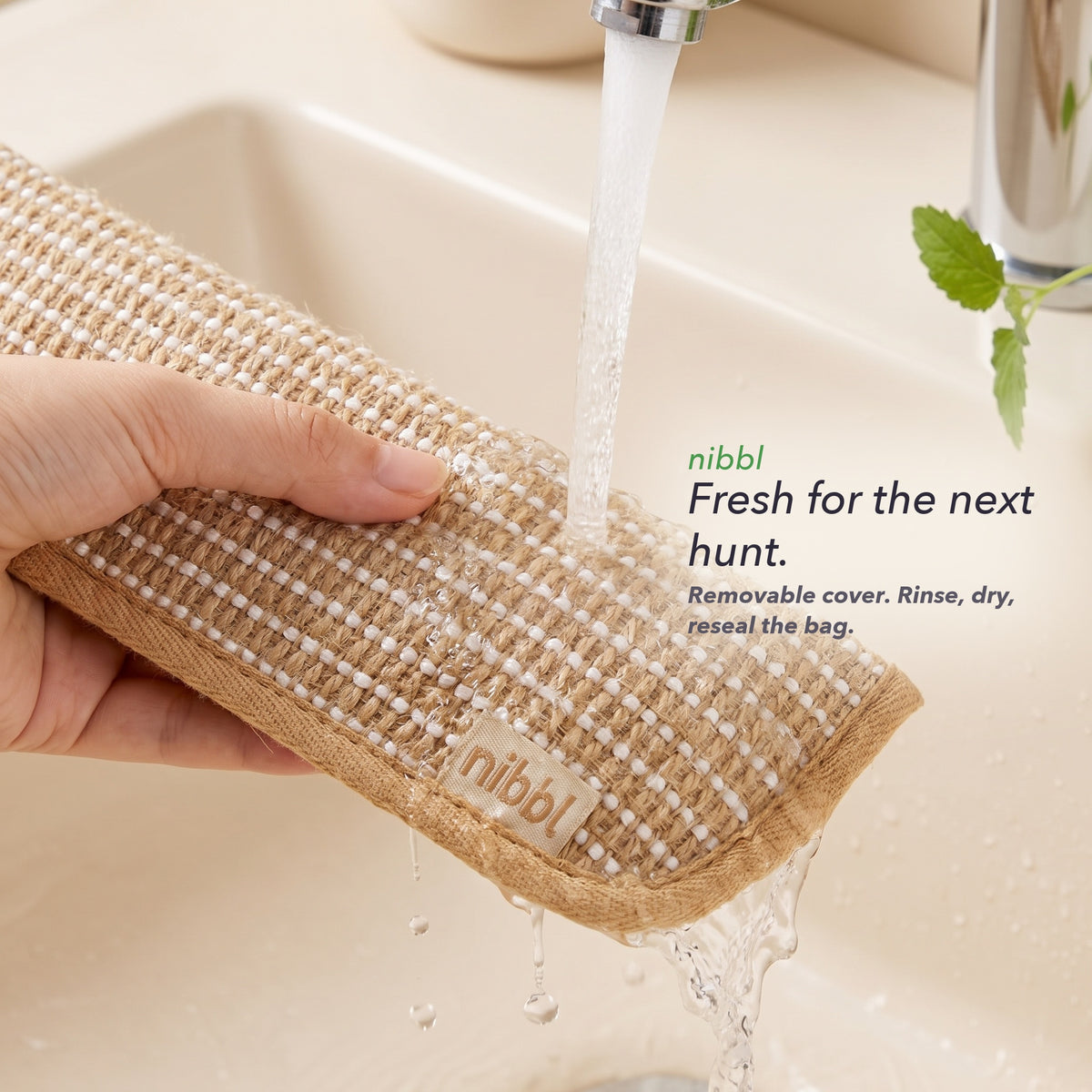 Nibbl® Natural Sisal + 100% Catnip Kicker Toy